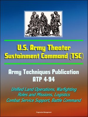 operations unified land army command sample read sustainment tsc atp techniques theater publication